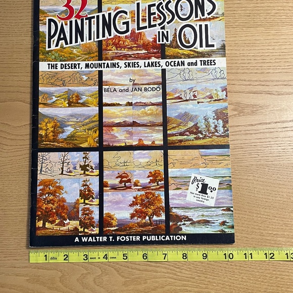 32 Painting Lessons in Oil Walter T Foster Bela Jan Bodo Vintage Art Instruction - Picture 8 of 9
